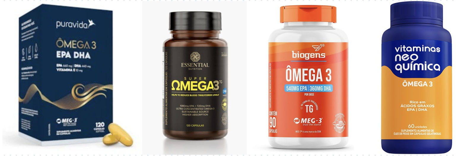 Ácidos Graxos Ômega-3 (EPA e DHA)