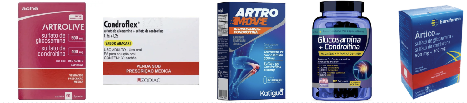 glucosamina e condroitina