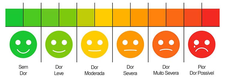Prótese Total de Quadril 7 escala de dor quadril